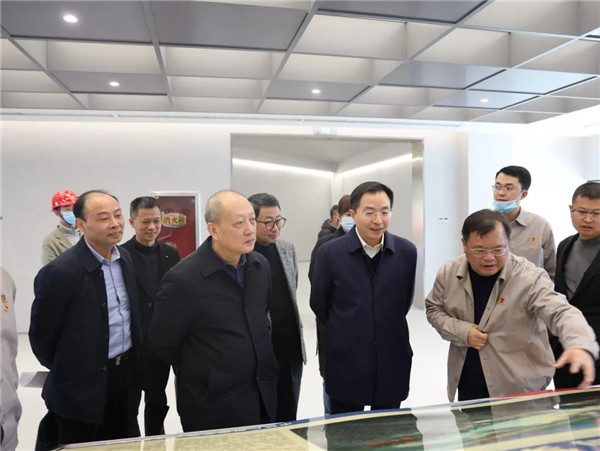 市委常委、常務副市長鄧永翔現場調研城投集團產業項目