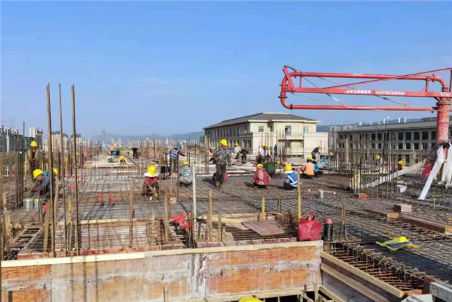 防疫、施工兩手抓，昌南新區康養服務中心項目不停頓！